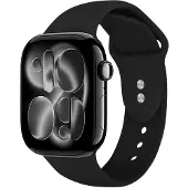 Crong Liquid - Apple Watch-rem 38/40/41/42 mm (sort)