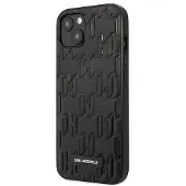 Karl Lagerfeld KLHCP13SMNMP1K iPhone 13 mini 5,4" hardcase sort/sort Monogram Plaque