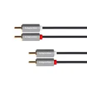 Krüger&Matz Kabel RCA Kruger&Matz Basis 300 cm