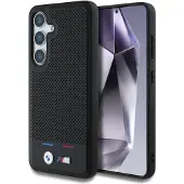 BMW Samsung Galaxy S25 Læder MagSafe Etui Sort