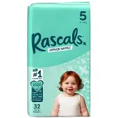 RASCAL AND FRIENDS RASCAL sauskelnės 5 dydis, 13-18 kg, 32 vnt., 93225