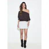 Stradivarius D62 Denim Buksenederdel 0-003 34