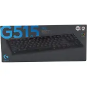Logitech G G515 TKL kabeltilsluttet gaming-tastatur, QWERTZ, sort