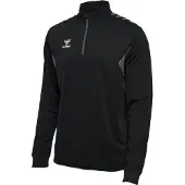 Hummel Træningstrøje Authentic 1/2 Zip - Sort, størrelse Medium