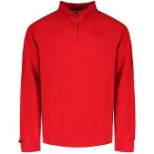 Superdry Superdrytil mænd. M2014309A Essential Logo Raglan Henley Sweater rød (XL), Casual, Bomuld