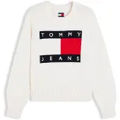 Tommy Hilfiger Pullover rød / sort / hvid