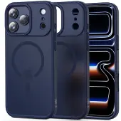 Tech-Protect iPhone 17 Pro Magmat Cover - MagSafe Kompatibel - Dybblå
