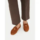 Ralph Lauren Slipper 'AVERI III' karamel