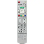 24hShop Fjernbetjening N2QAYB000842 til Panasonic-tv / Panasonic-erstatningsfjernbetjening