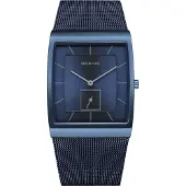 Bering Herreur 16033-397 Classic Blå/Stål Ø33 mm