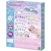 AquaBeads Neglesæt - Unicorn - Nail Designer - - OneSize - Kreasæt