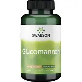 Swanson Health , Glukomannan, 665 mg, 90 Kapsler