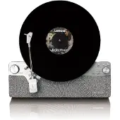 Lenco LSA-071SI, Bæltedrevet pladespiller, Fuld automatisk, Grå, Stof, Metal, Plast, Træ, Plast, 33,45 rpm