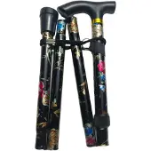 INF Letvægts Aluminiumlegering Foldbar Trekkingstang Vandrestav