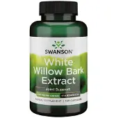 Swanson Health , Hvid Vilje Bark Ekstrakt, 500 mg, 120 Kapsler
