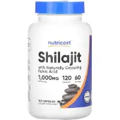 Nutricost , Shilajit, 1.000 mg, 120 Kapsler (500 mg per Kapsel)