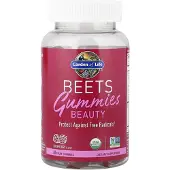 Garden of life , Beets Gummies Beauty, Rød Ribes, 60 Frugt Gummies