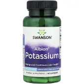 Swanson Health , Albion Kalium, 99 mg, 90 Capsuler