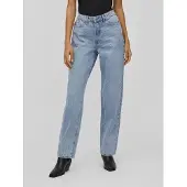 Vila Kelly Jaf Straight Fit Højtaljede Jeans