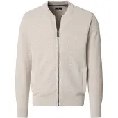 Casamoda Vest Zip Struktur Ecru Beige måle