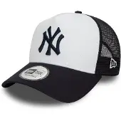 New Era Team Block New York Yankees MLB Trucker Cap 12380796 - OSFM