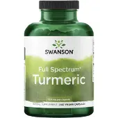 Swanson Health , Full Spektrum Turmeric, 1.440 mg, 240 Kapsler (720 mg per Kapsel)