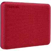 Toshiba Canvio Advance - Harddisk - 1 TB - ekstern (bærbar) - 2.5 - USB 3.2 Gen 1 - rød