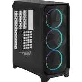 Fractal Design Meshify 3 Black RGB - Kabinet - Miditower - Sort