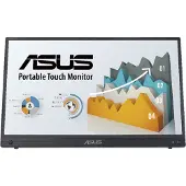 Asus ZenScreen Touch MB16AHT - LED-skærm - 16 (15.6 til at se) - bærbar - touchscreen - 1920 x 1080 Full HD (1080p) @ 60 Hz - IPS - 250 cd/m² - 700:1 - 5 ms - Mini HDMI, 2xUSB-C - højtalere - mørkegrå
