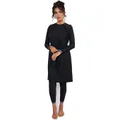 Chay Badekjole 'Nis Elegance Black Burkini - Swimset' sort