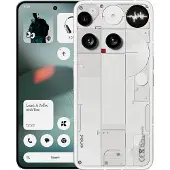 Nothing Tech Smartphone - INTET - Telefon (3) - 12 GB RAM - 256 GB Hukommelse - 5150 mAh Batteri