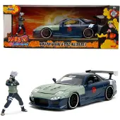 Jada Bil m. Figur - Naruto - Kakashi Hatake & 1993 Mazda RX-7 - - - OneSize - Bil