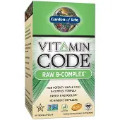 Garden of life , Vitamin Code, RAW B-Complex, 60 Vegetariske Kapsler
