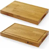 Hendi Serveringsbræt i egetræ 42x28 cm, 4 cm tykt