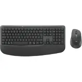 Logitech Signature Comfort Plus Combo MK880 for Business (Graphite) - Tastatur & Mus sæt - Nordisk - Grå