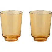 Muuto Raise glas 30 cl 2-pak Burnt orange