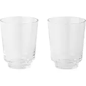 Muuto Raise glas 30 cl 2-pak Clear