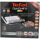 Tefal OptiGrill+ GC712D12 - grill - silver