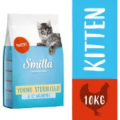 Smilla Young Sterilised med fjerkræ 2 x 10 kg