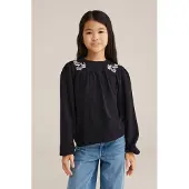 We fashion Bluse sort / hvid