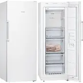 Siemens iQ300 GS29NVWEP - Fryser - stående - bredde: 60 cm - dybde: 65 cm - højde: 161 cm - 200 liter - Klasse E - hvid