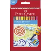 Faber-Castell Farvekridt - Twistable - 24 stk - - OneSize - Farvesæt