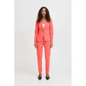 Ichi Blazer 'Kate' orangerød