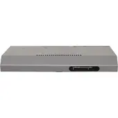 Respekta Economy DH 640 IXL - Hætte - standard - bredde: 60 cm - dybde: 47 cm - udtrækning og recirkulation (med ekstra recirkulationssæt) - inox