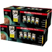 Sheba vådfoder til katte med fjerkræsmag i gelé 80x85g