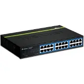 Trendnet TEG S24Dg - Switch - 24 x 10/100/1000 - desktop - TAA-kompatibel
