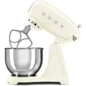 Smeg 50's style køkkenmaskine Creme, 1000 W, 4,8 l