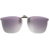 INF Polariserede Clip-on Solbriller - til Kørsel & Udendørs Pink+grey