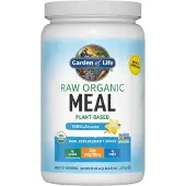 Garden of life , RAW Organisk Mad, Mad Erstatning Shake, Vanilje, 37.04 oz (1,050 g)