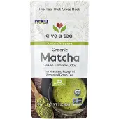 Now , Real Tea, Ækologisk Matcha Grøn Te Powder, 3 oz (85 g)
